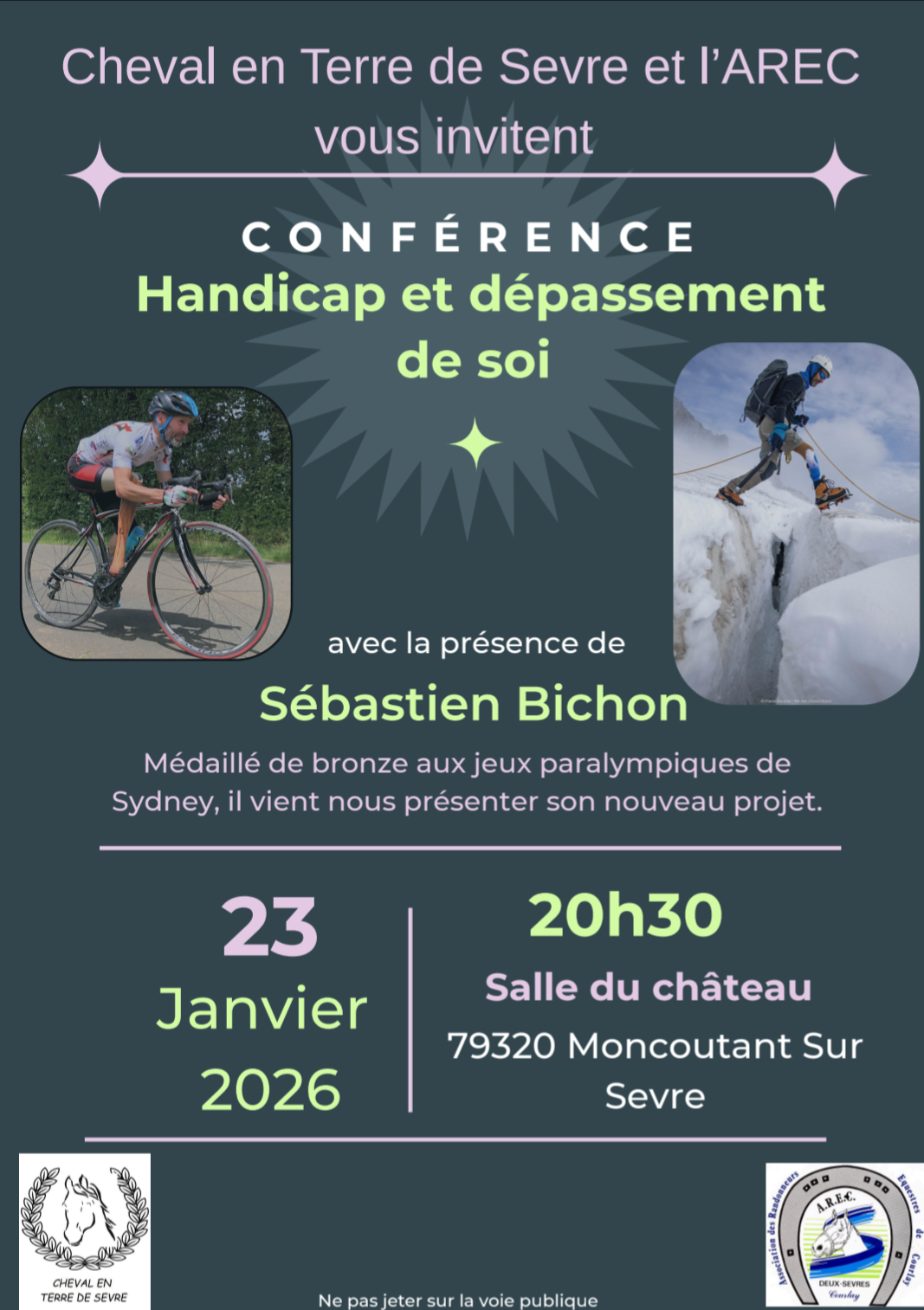 Conférence sur le handicap et le dépassement de soi