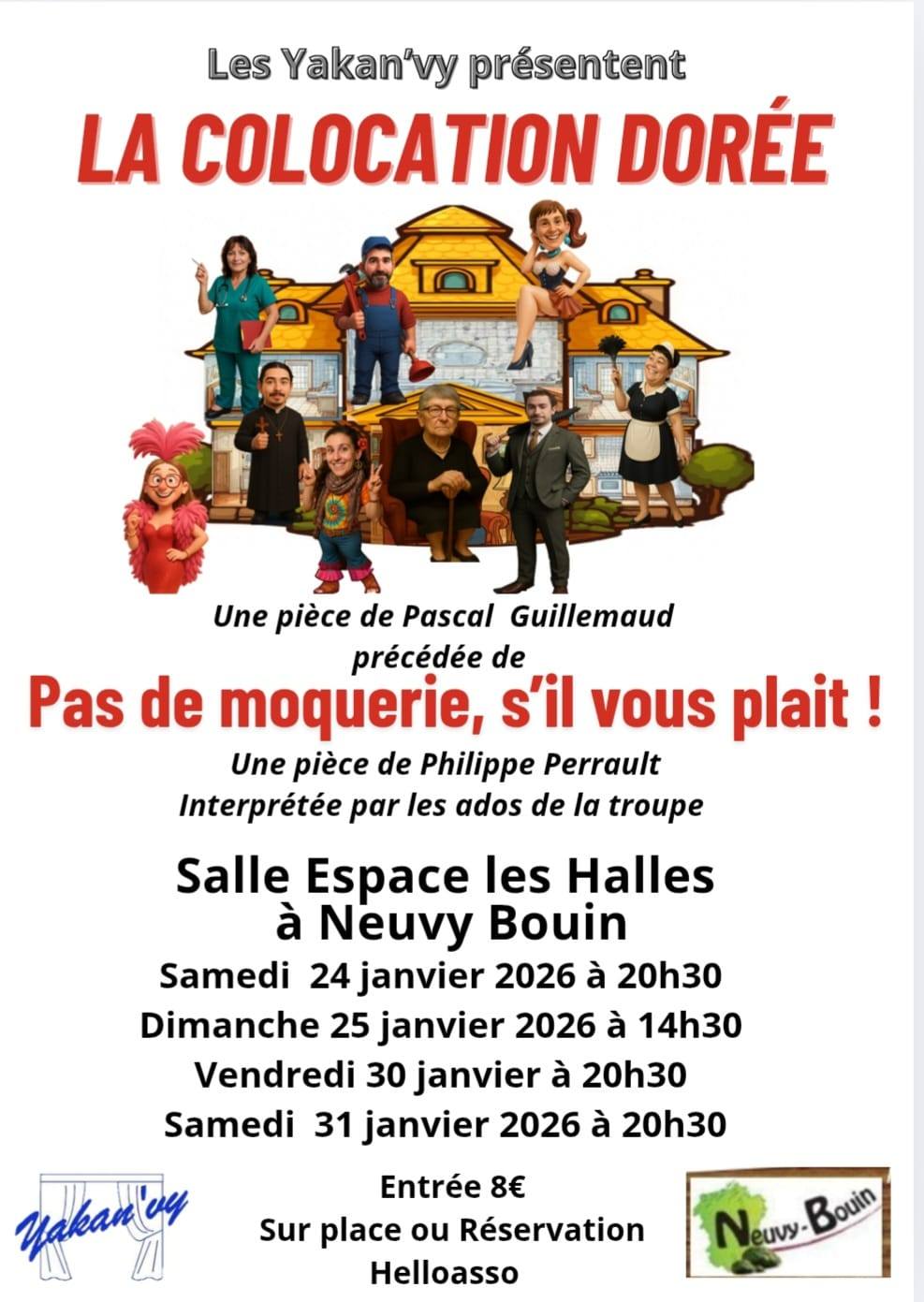 Théâtre - Neuvy-Bouin