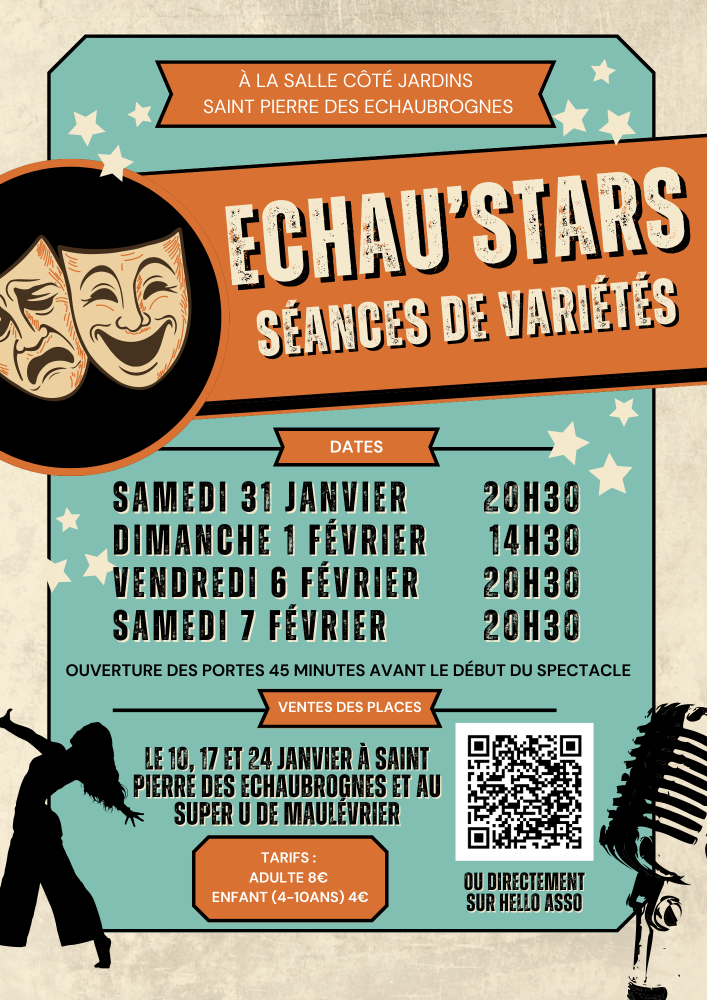 Théâtre - Saint Pierre des Echaubrognes