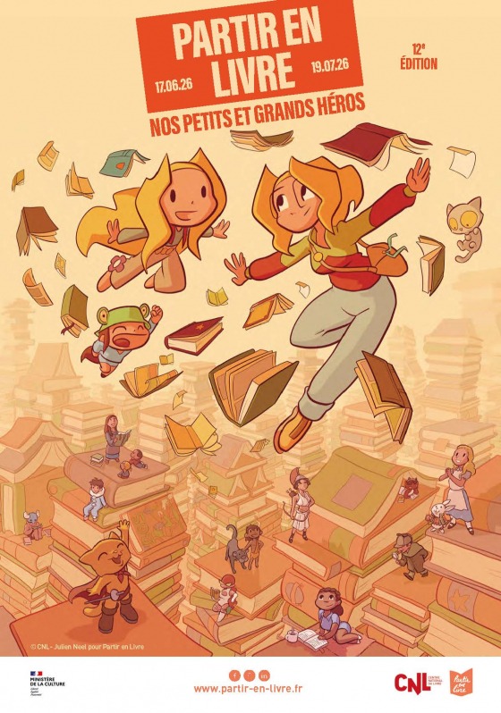 PARTIR EN LIVRE : LES PETITS ET GRANDS HÉROS — visuel événement