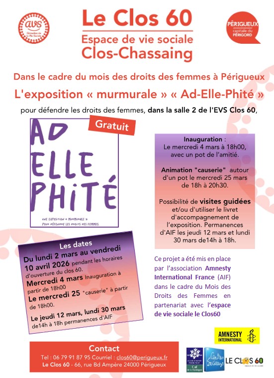 Exposition Murmurale "Ad-elle-phité"