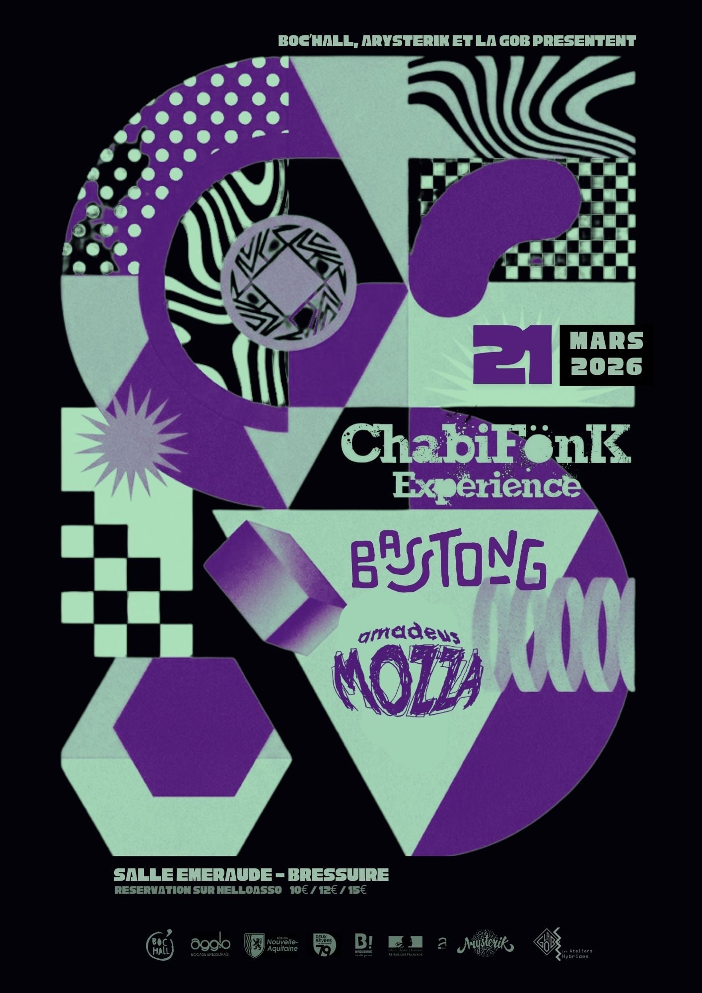 Concert - CHABIFÖNK + BASSTONG + AMADEUS MOZZA