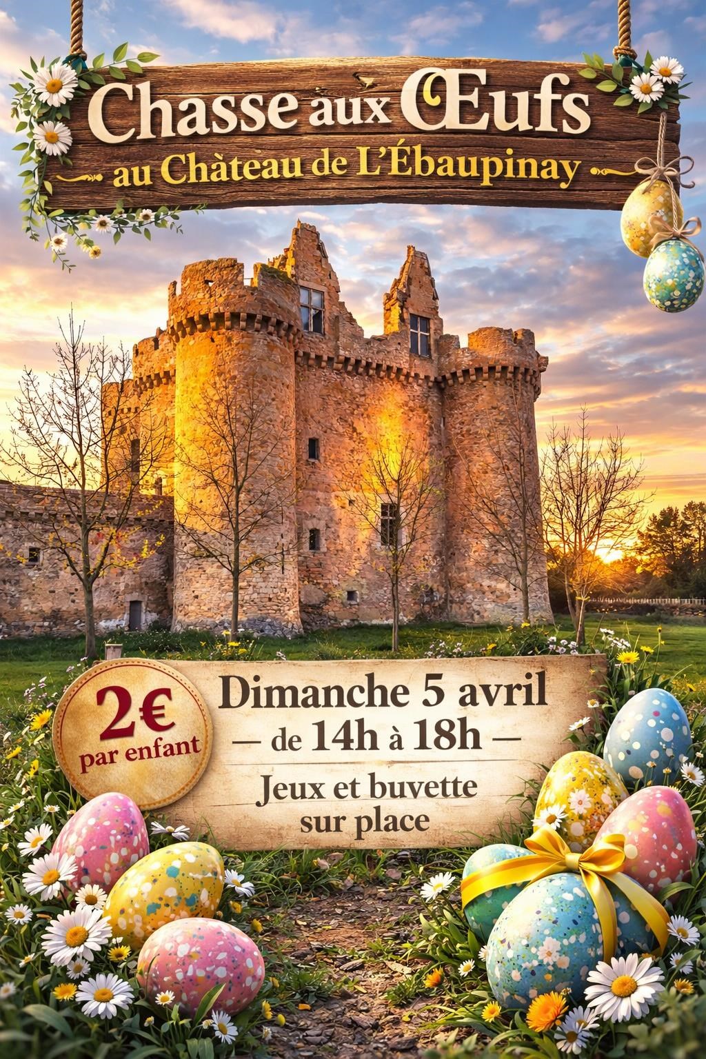 Fête médiévale au Château de l'Ebaupinay, Argentonnay
