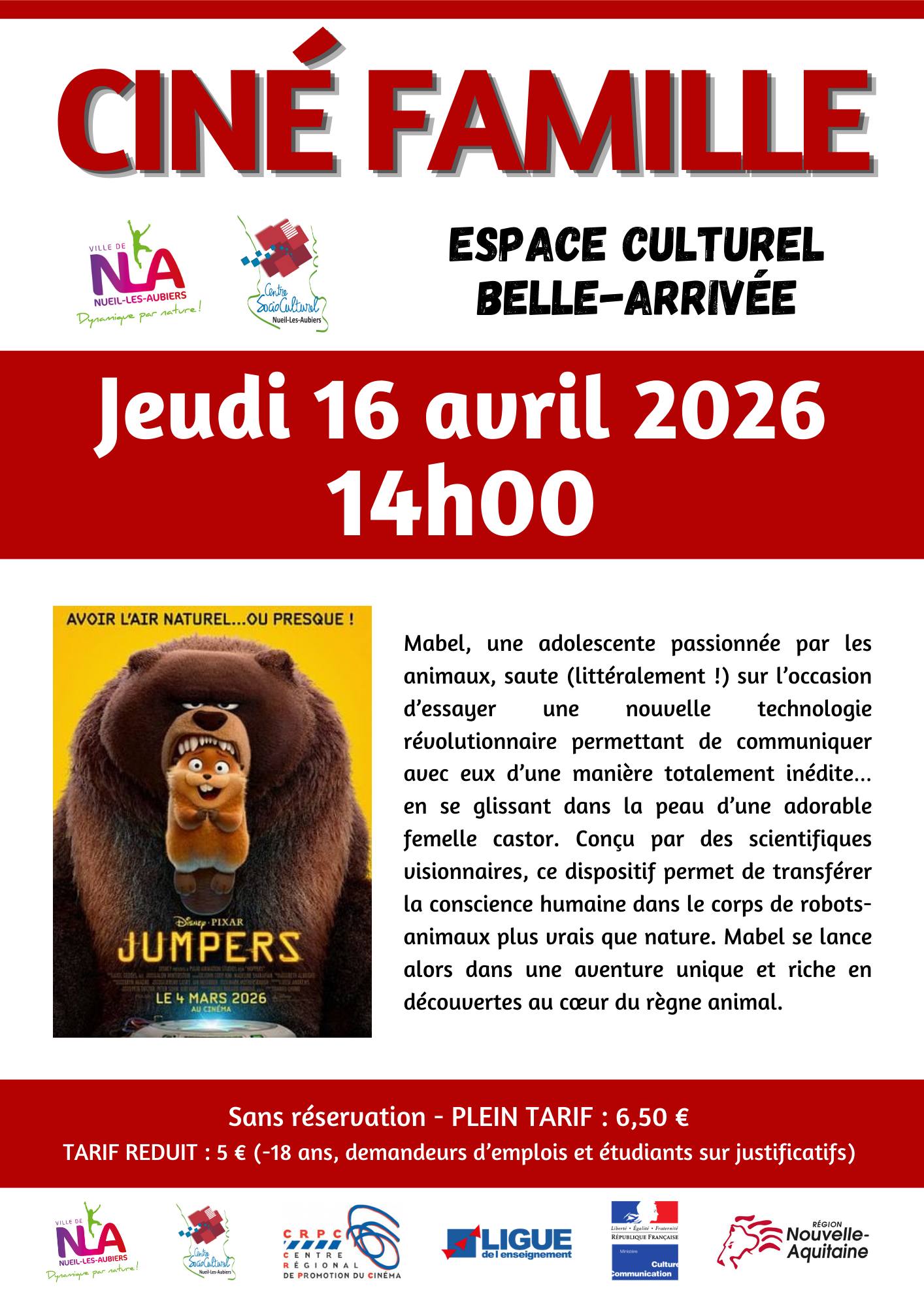 Cinéma - "Jumpers" — visuel événement