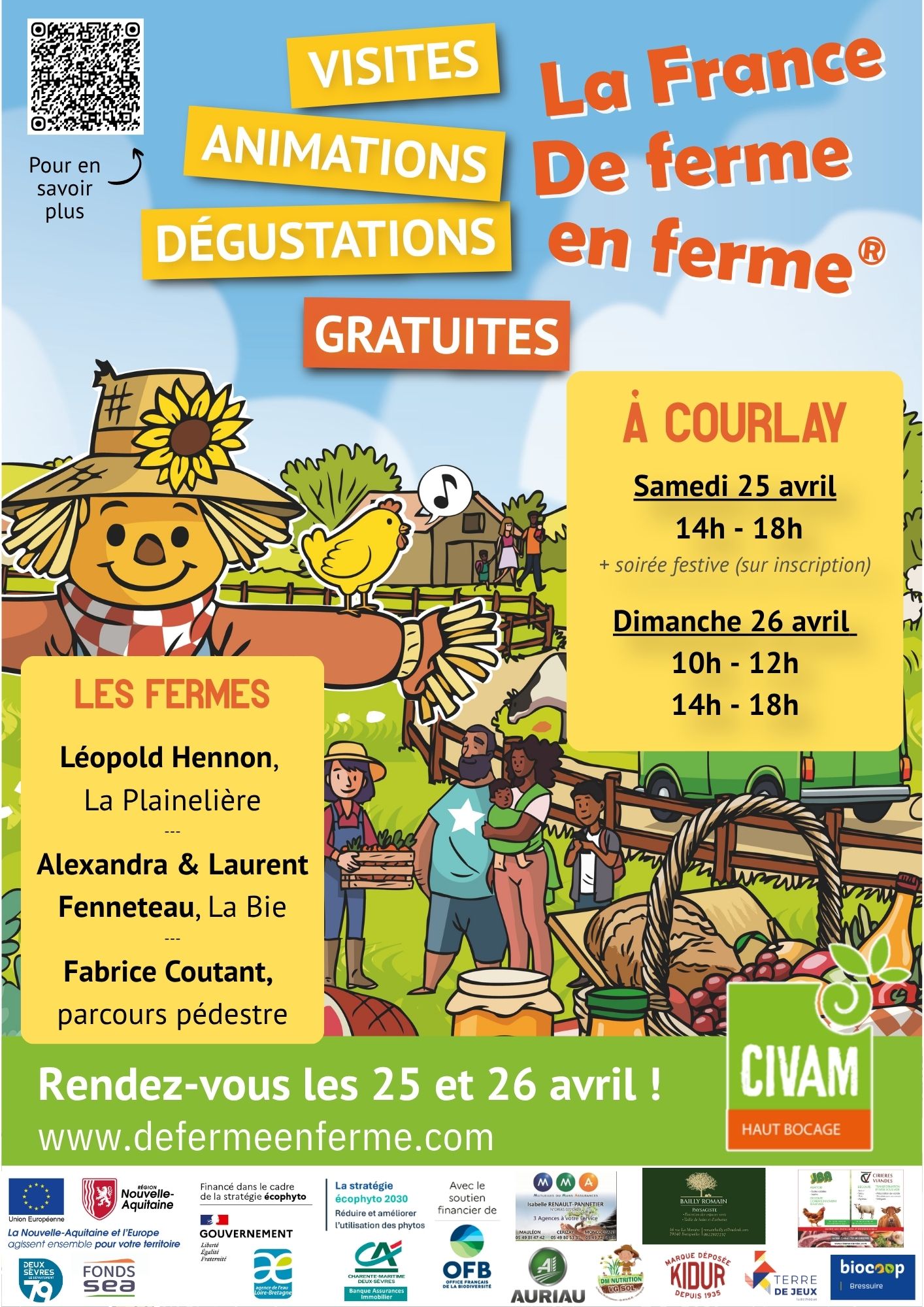 De Ferme en Ferme - Courlay — visuel événement