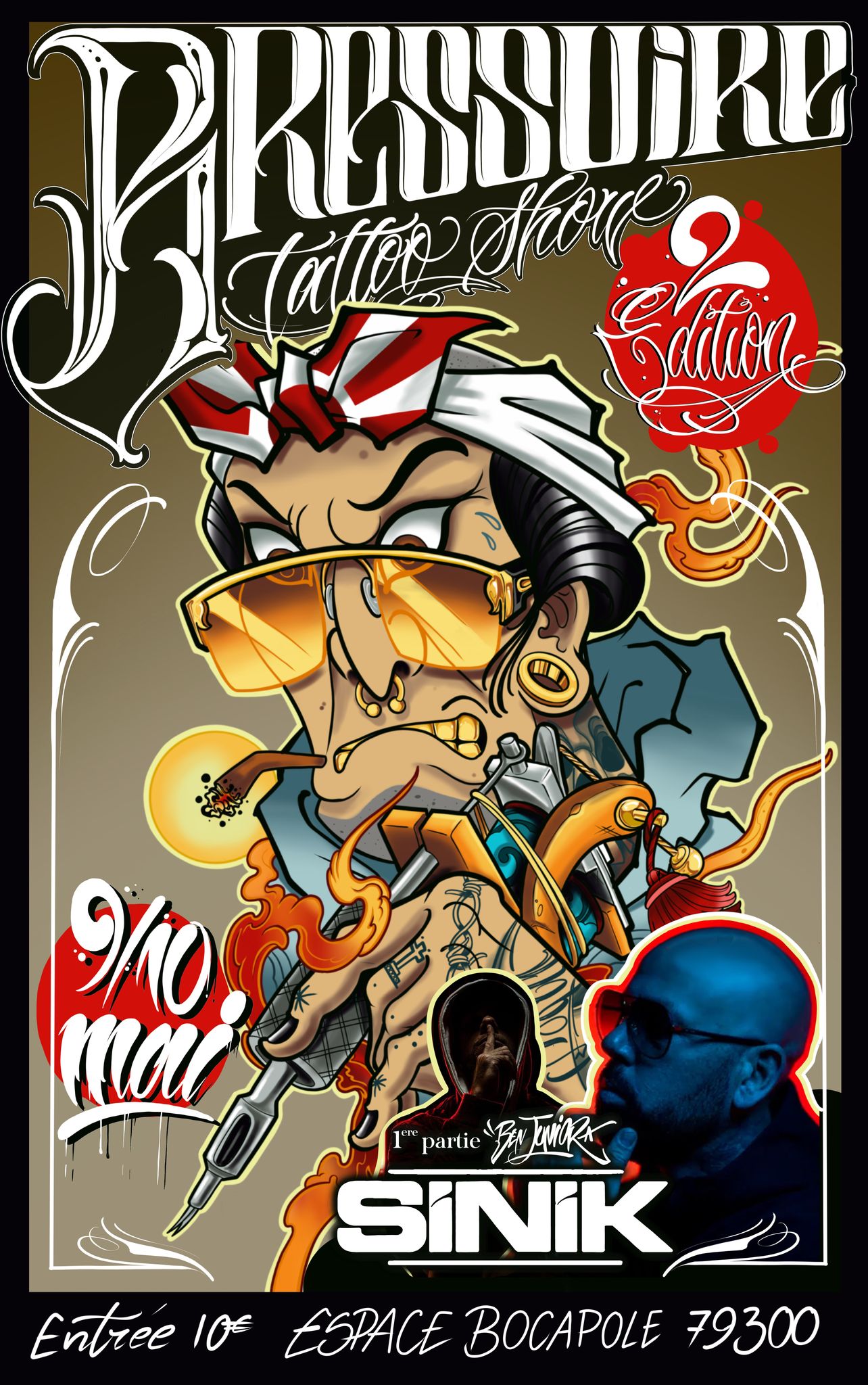 Bressuire Tattoo Show — visuel événement