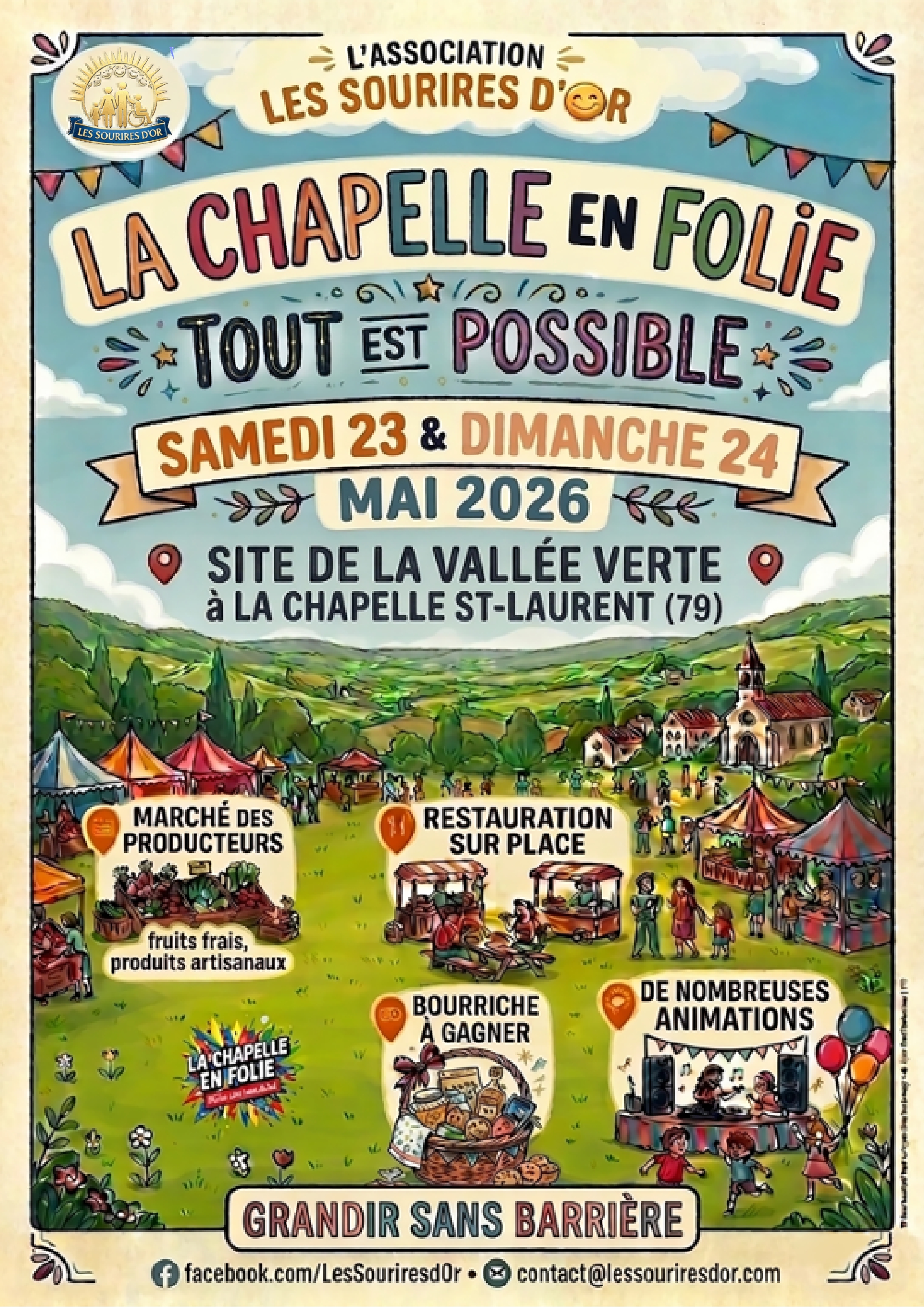 La Chapelle en Folie — visuel événement