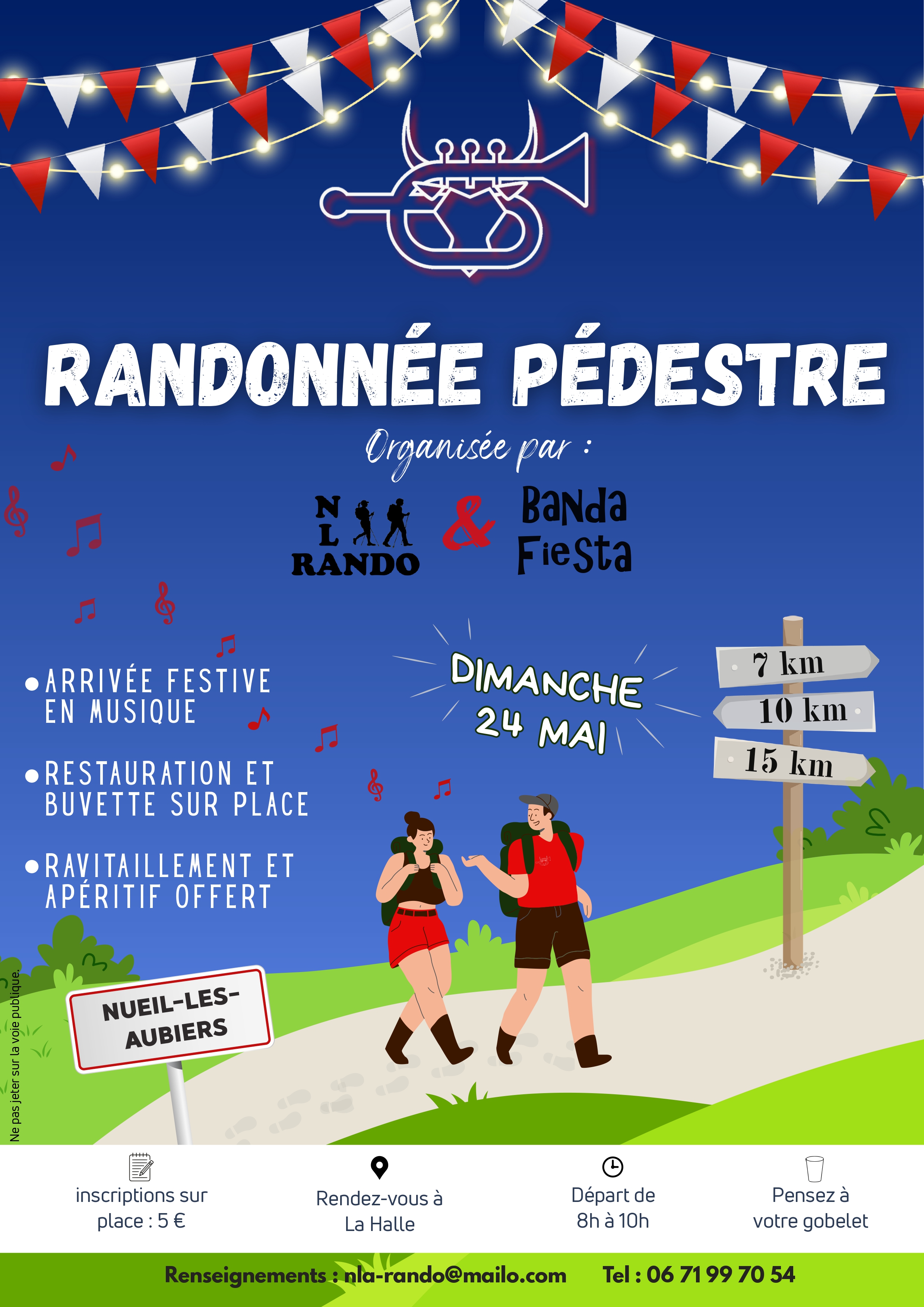 Randonnée pédestre — visuel événement