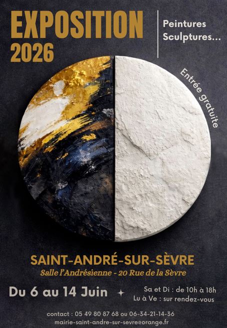 Exposition d'art — visuel événement