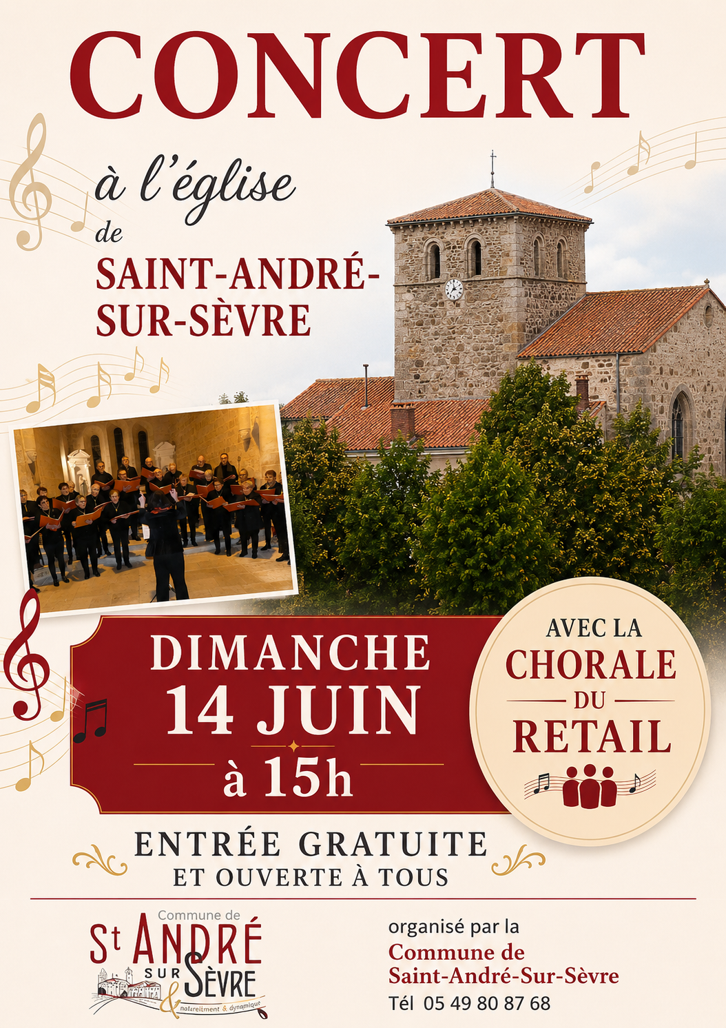 Concert - Chorale — visuel événement