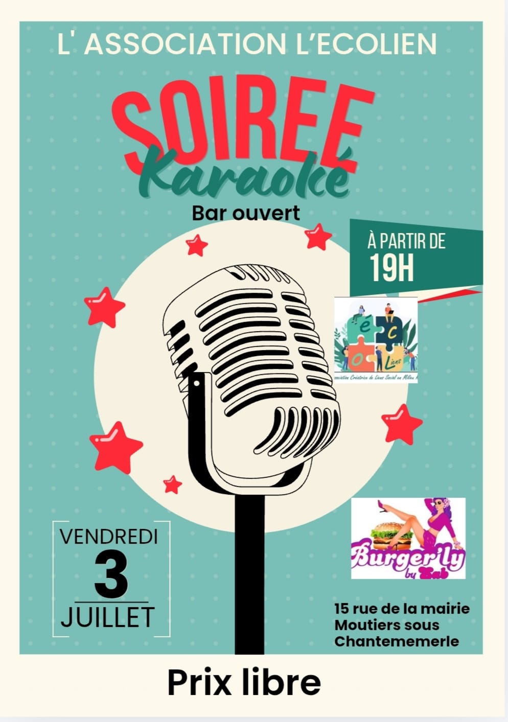 Soirée karaoké — visuel événement