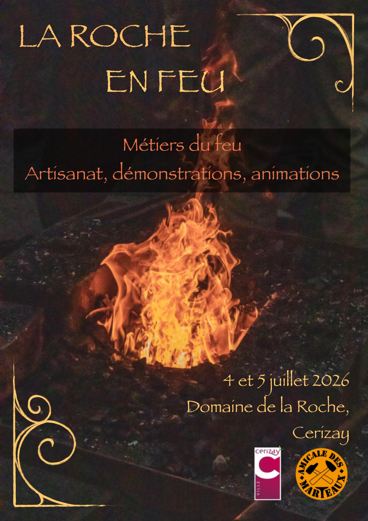 La Roche en feu — visuel événement