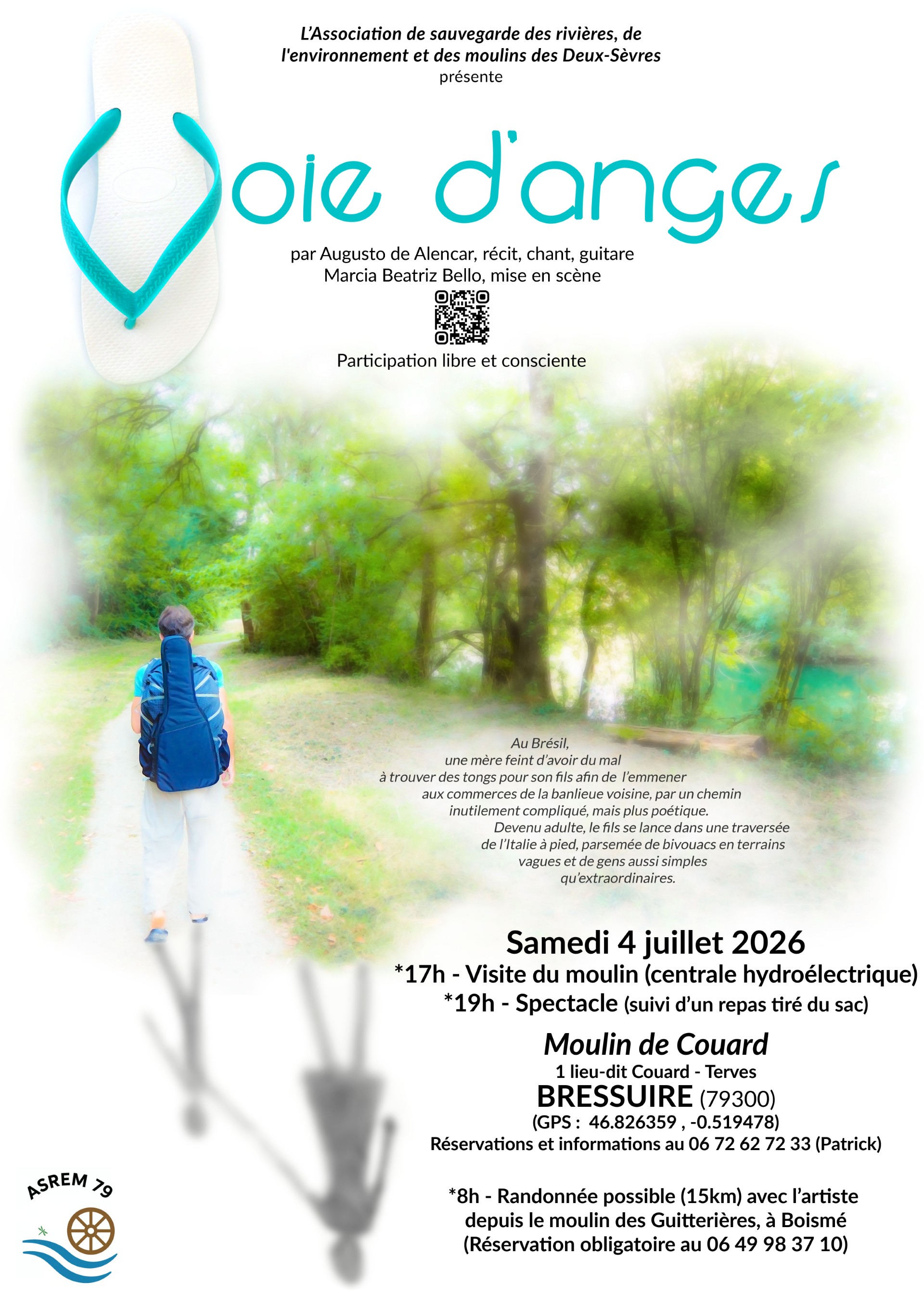 Visite et spectacle au Moulin de Couard
