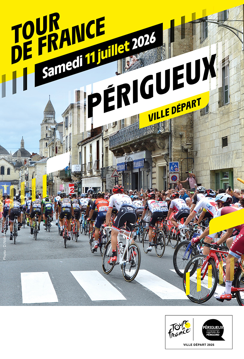 Tour de France - Périgueux ville départ — visuel événement
