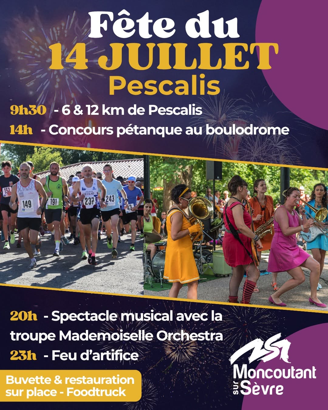 Fête nationale du 14 juillet - Moncoutant-sur-Sèvre