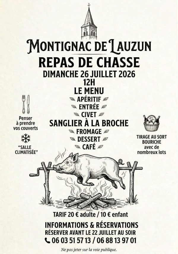 Repas de chasse