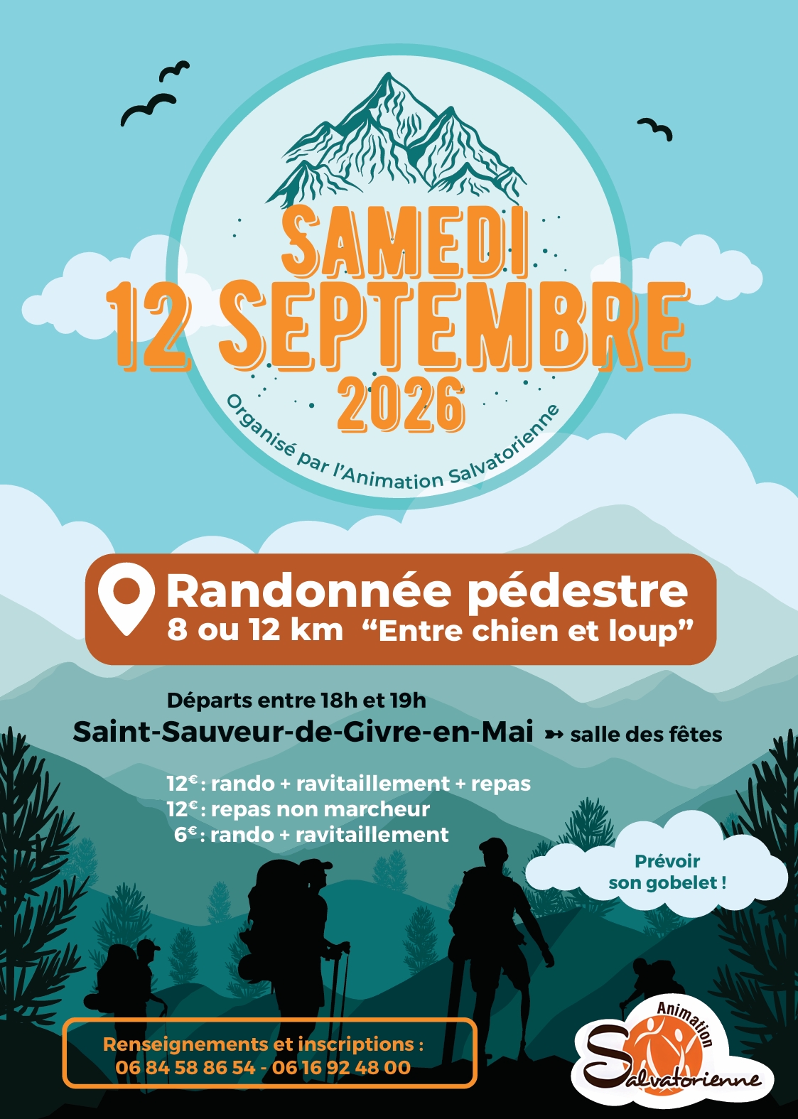 Randonnée pédestre - "Entre chien et loup"