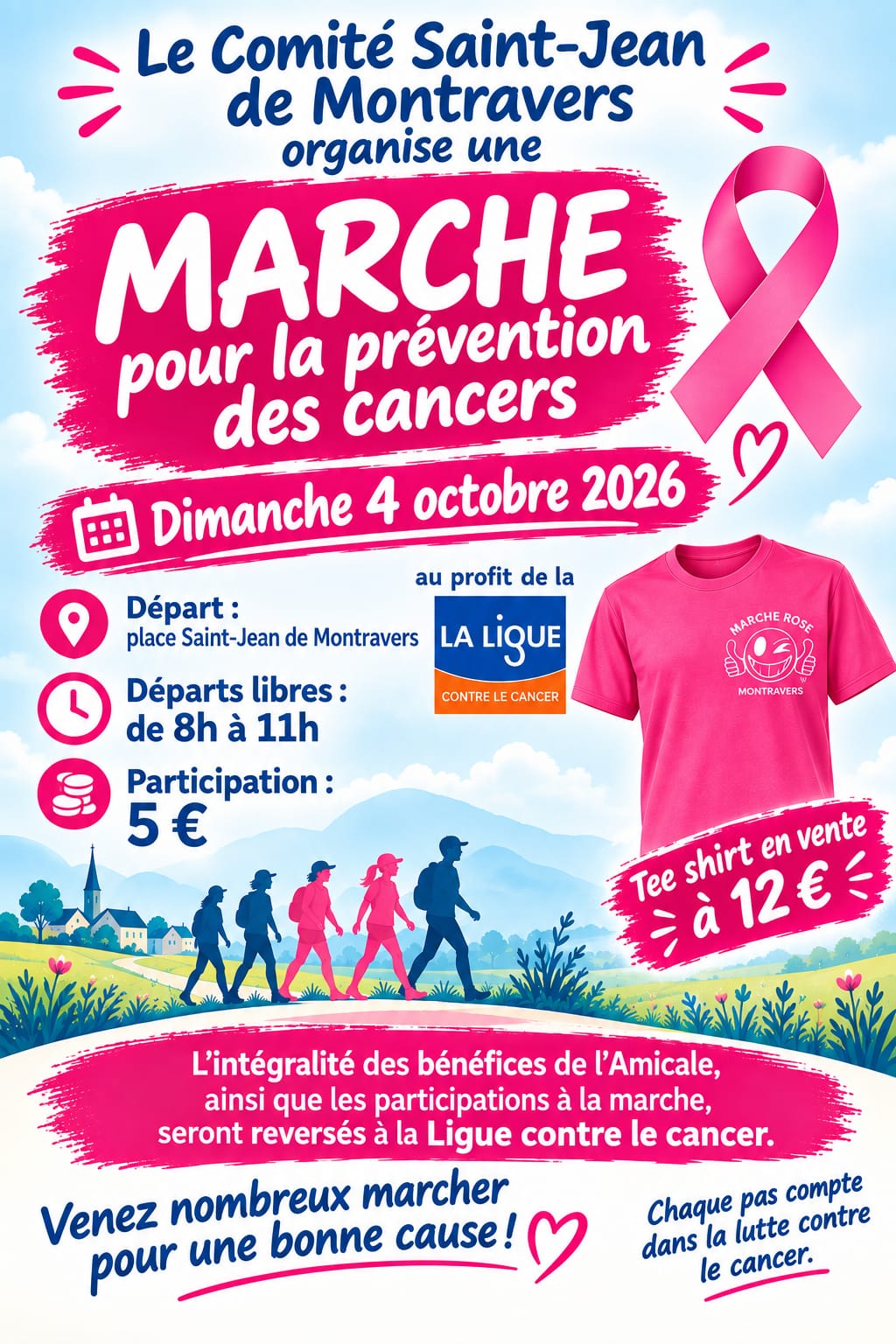Octobre Rose - Marche rose