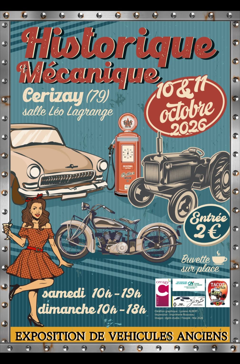 Exposition de véhicules anciens
