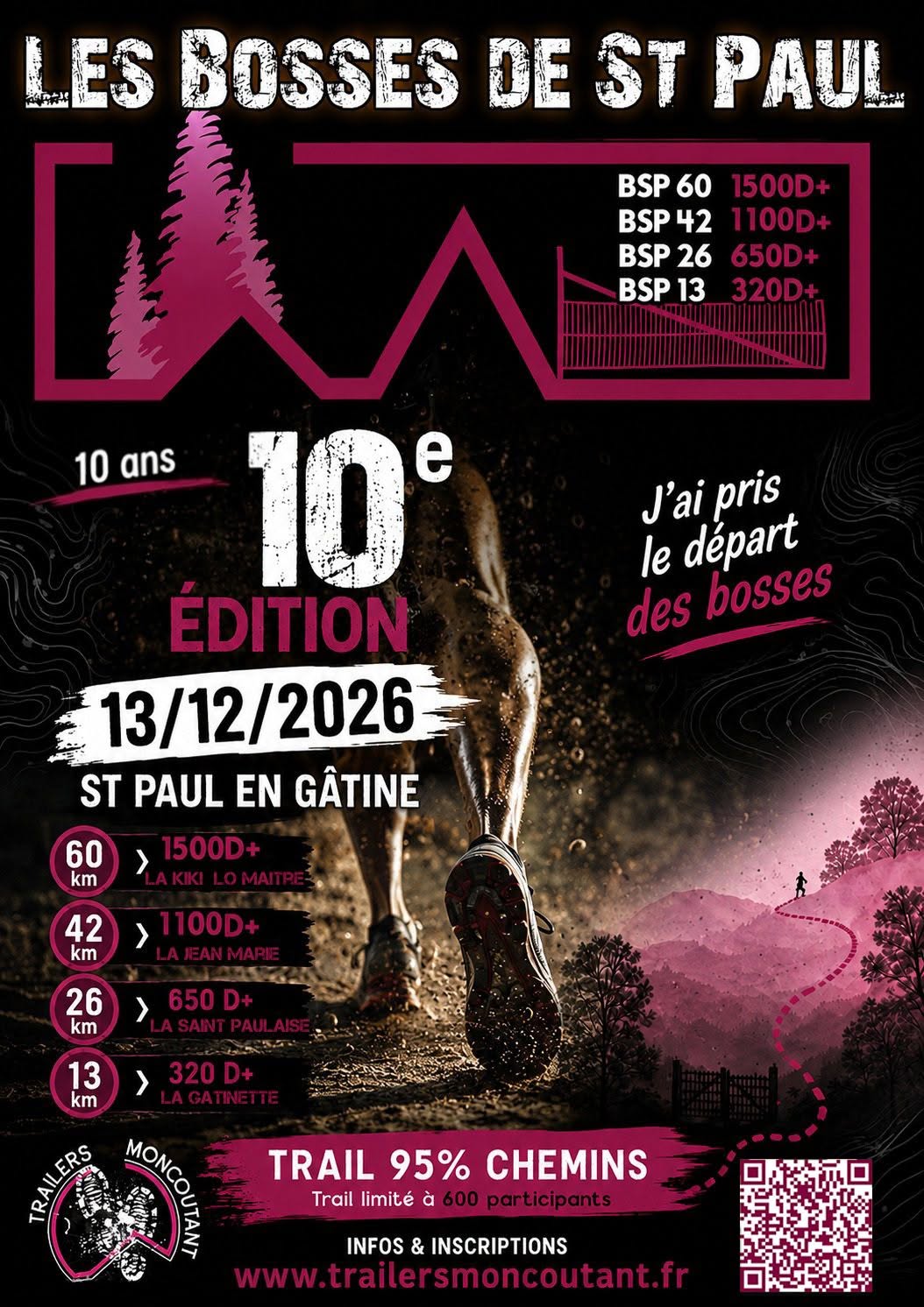 Trail - Les Bosses de St Paul