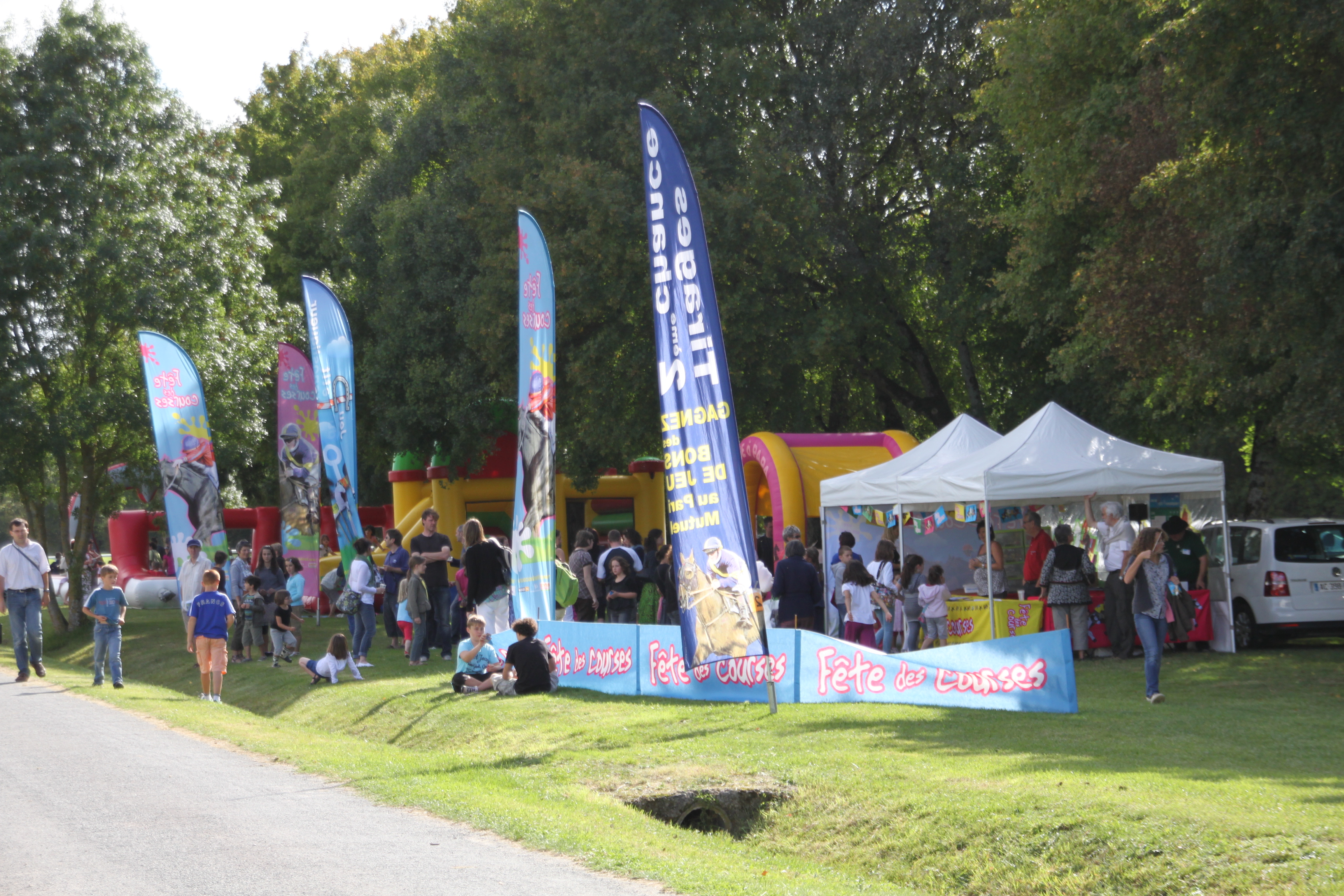 Journée pour les enfants à l'hippodrome de Niort
