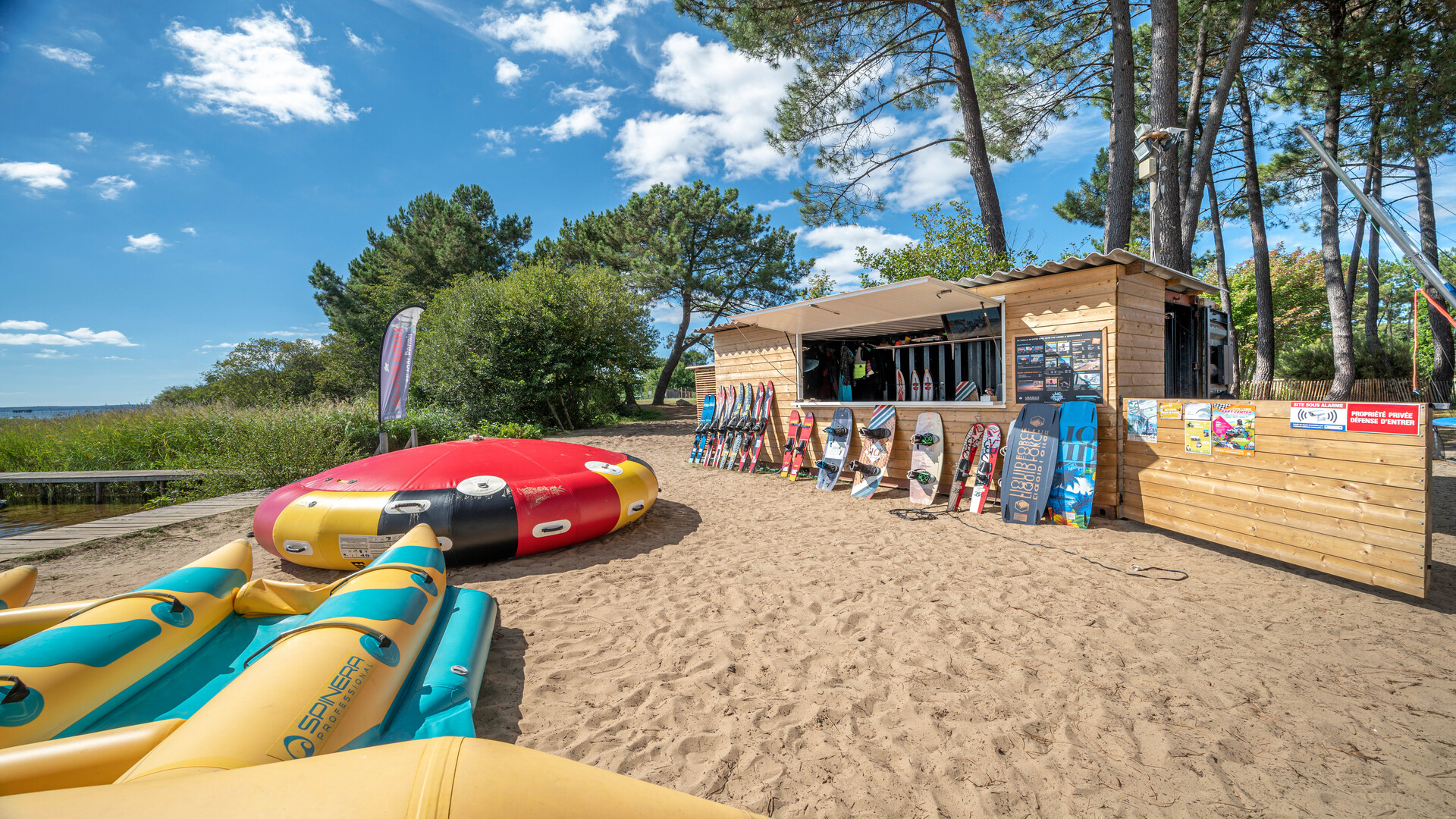 Camping Au Lac de Biscarrosse, Parentis-en-Born - photo 15