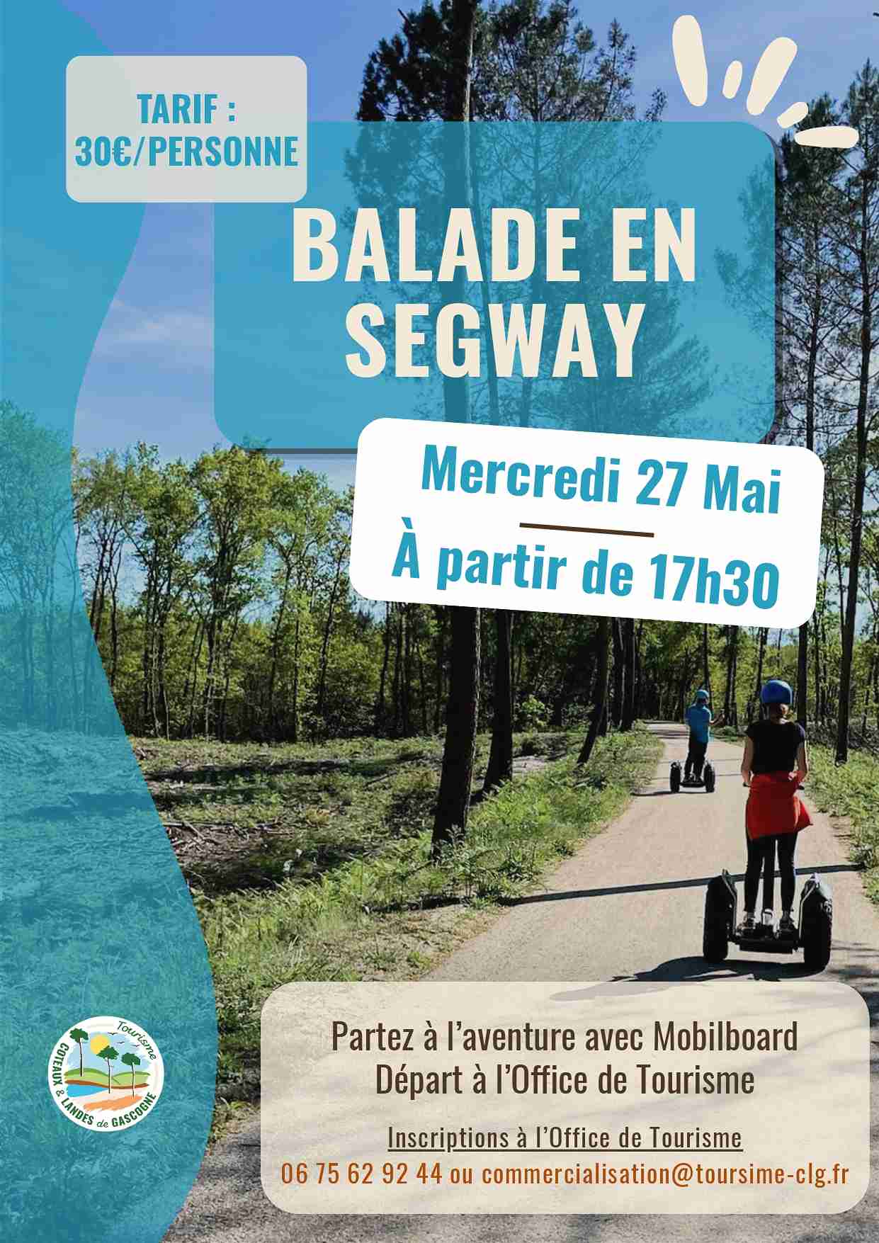 Balade en Segway — visuel événement