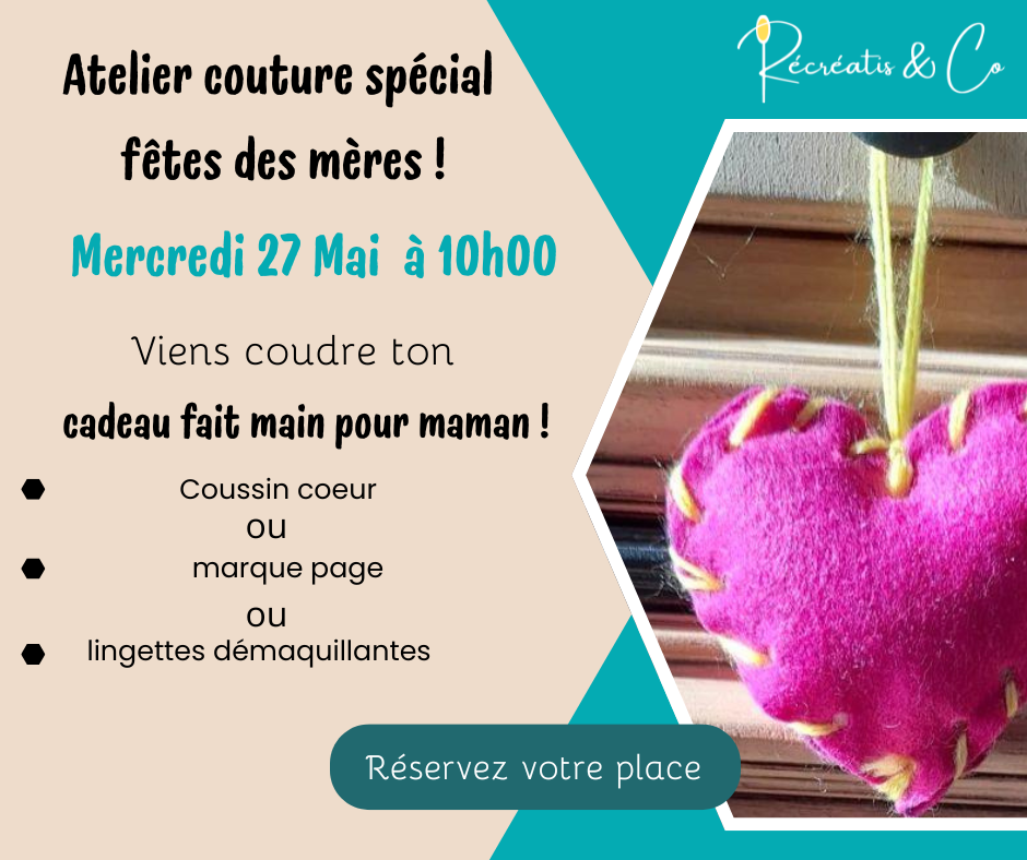 Atelier couture Fête des Mères