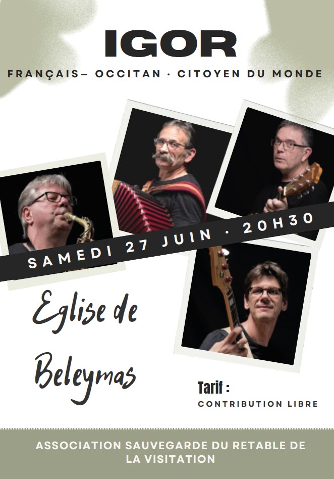 Concert — visuel événement