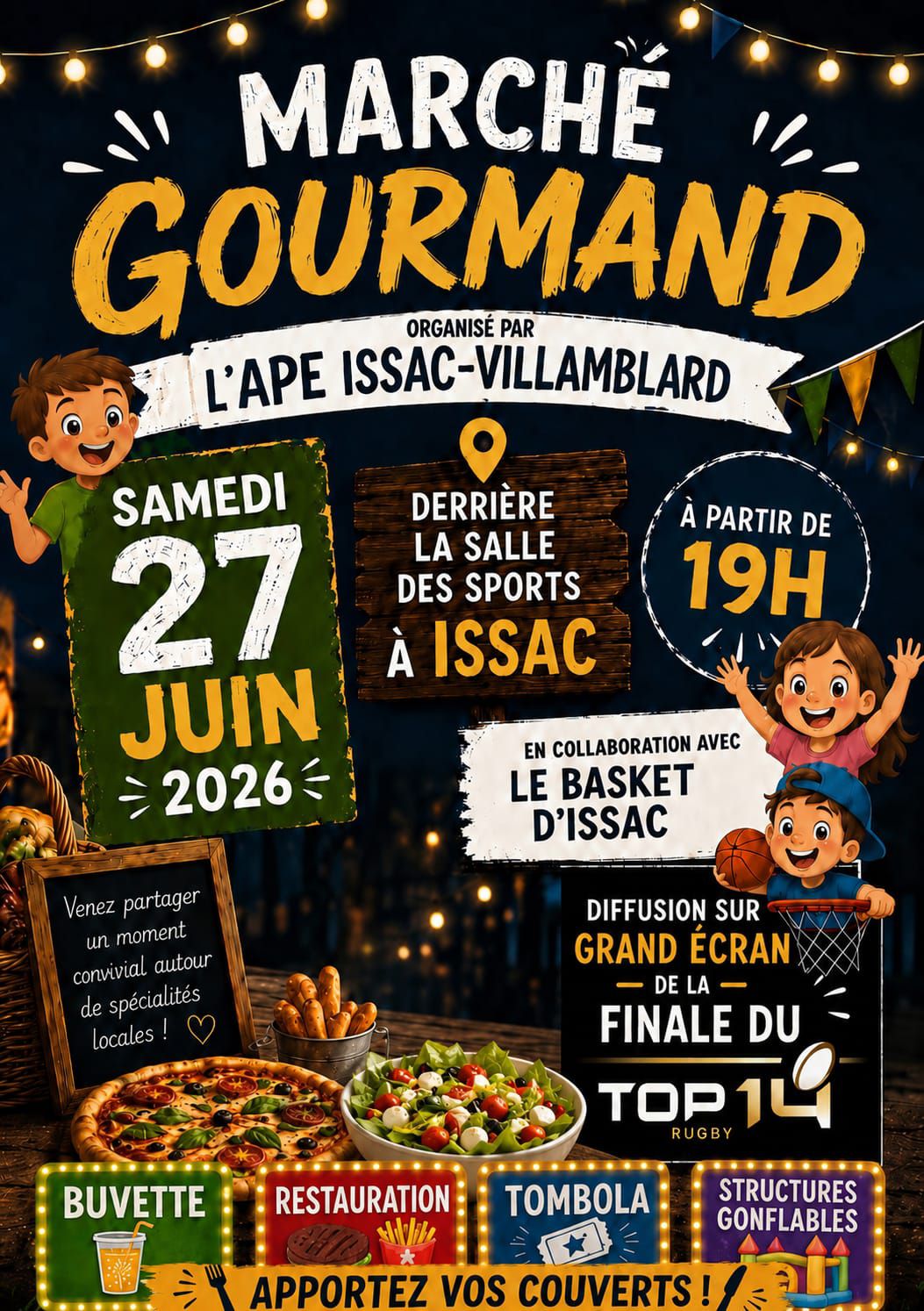 Kermesse et marché gourmand