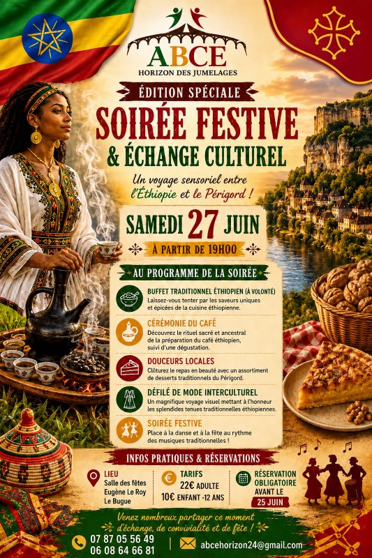 Soirée festive et échange culturel