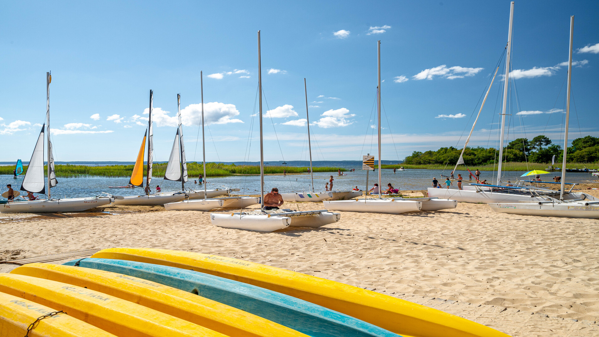 Camping Au Lac de Biscarrosse, Parentis-en-Born - photo 12