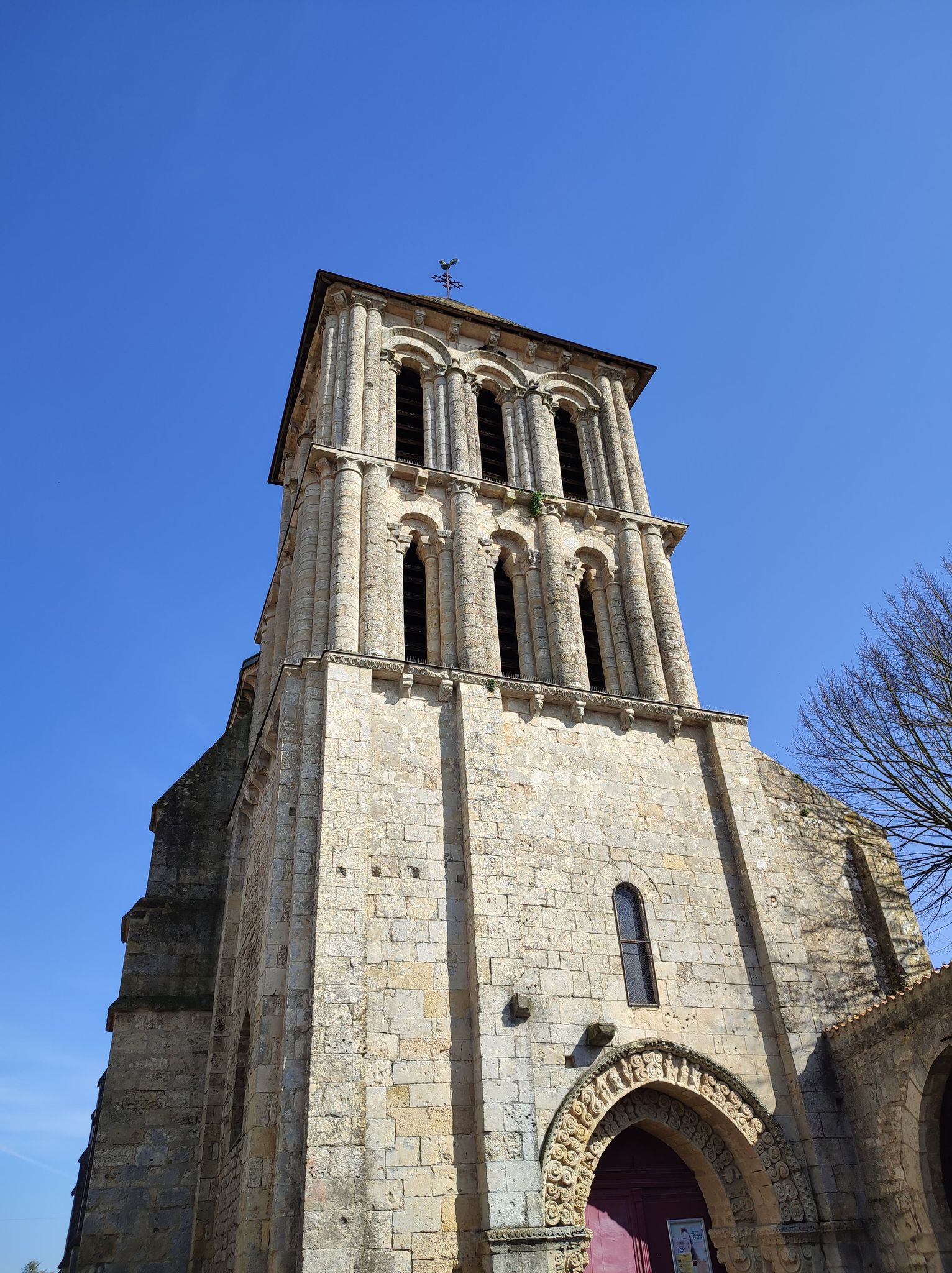 Eglise Saint-Maixent, Pamproux