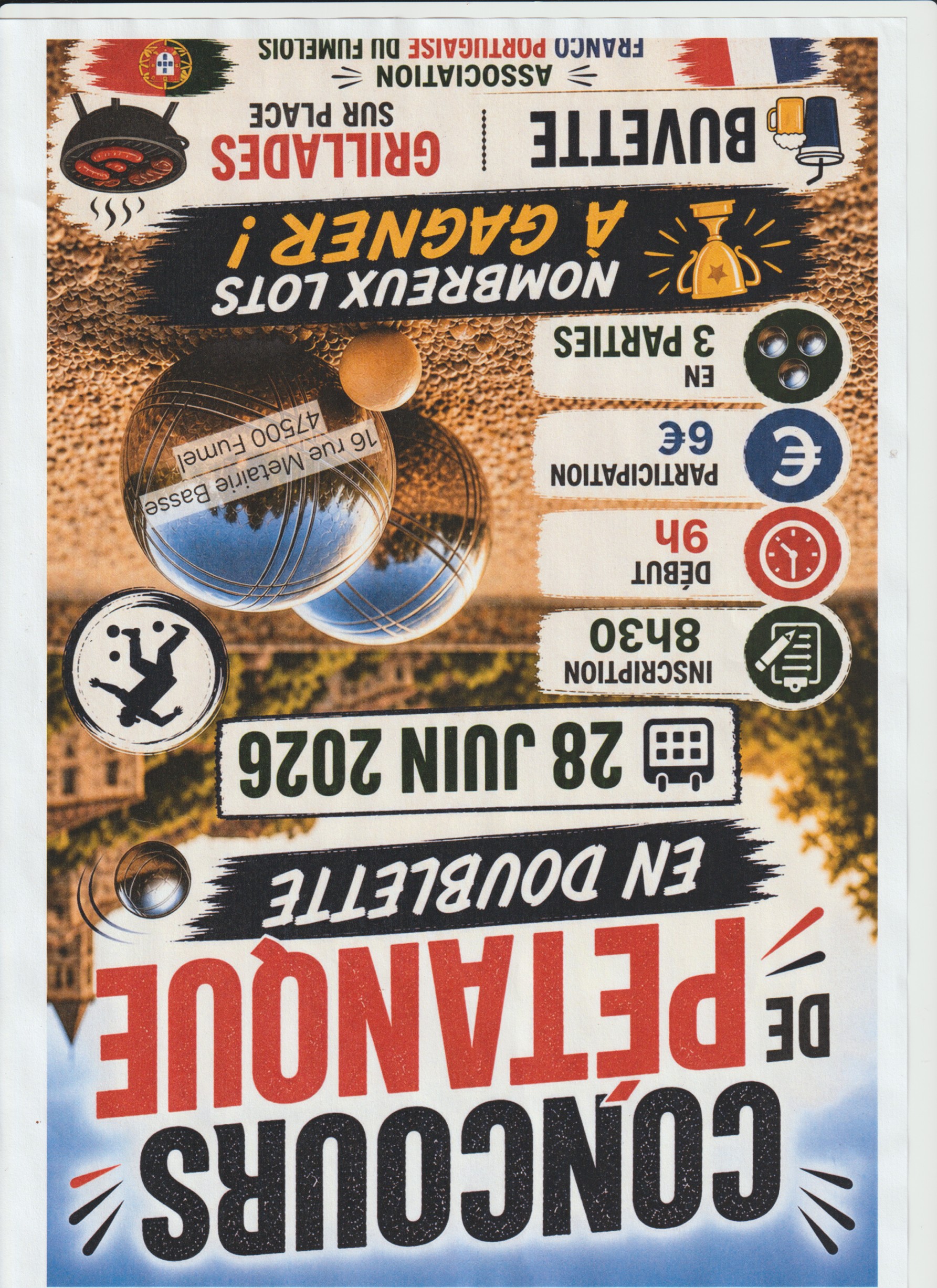 Concours de pétanque