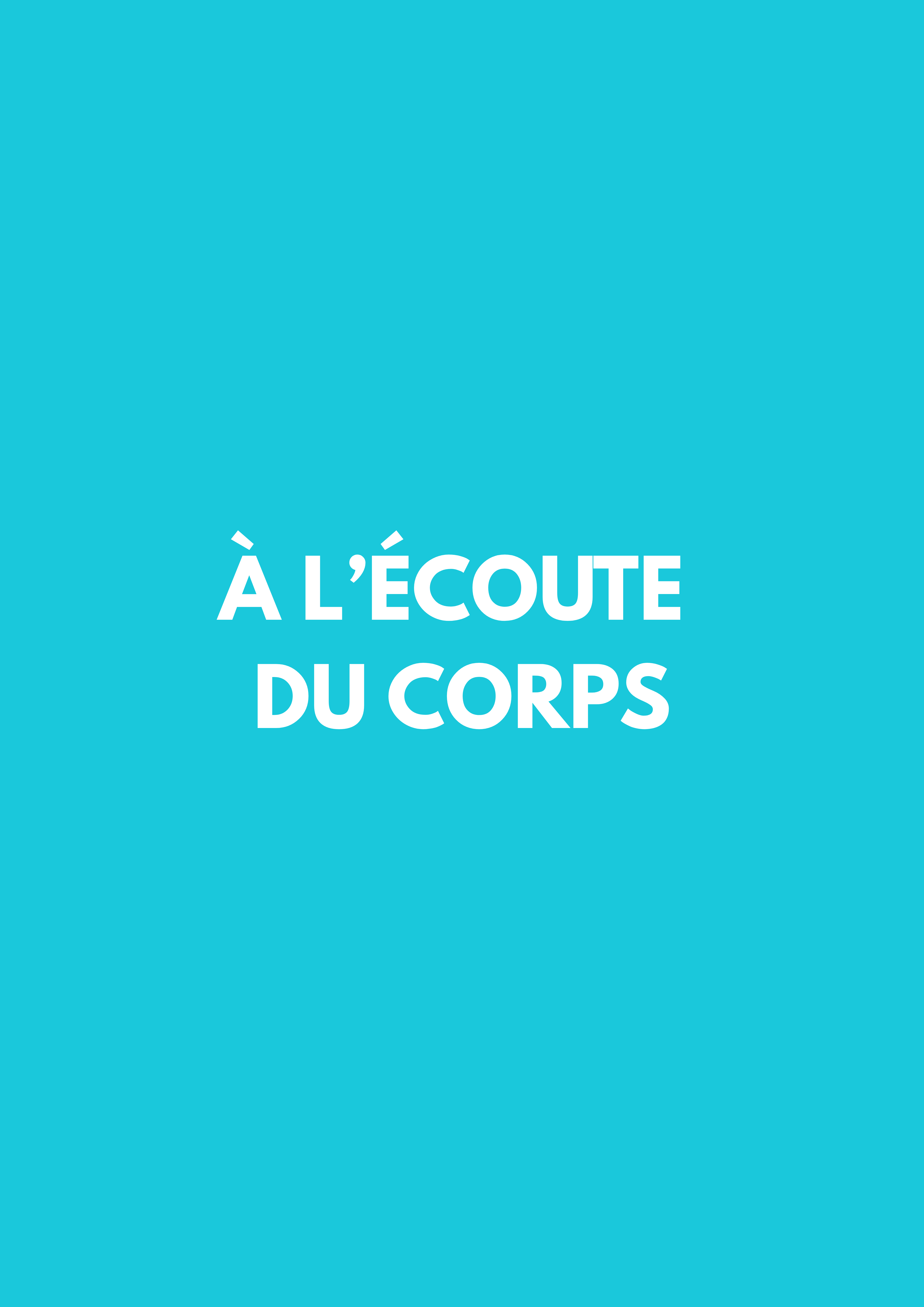 A l'écoute du corps