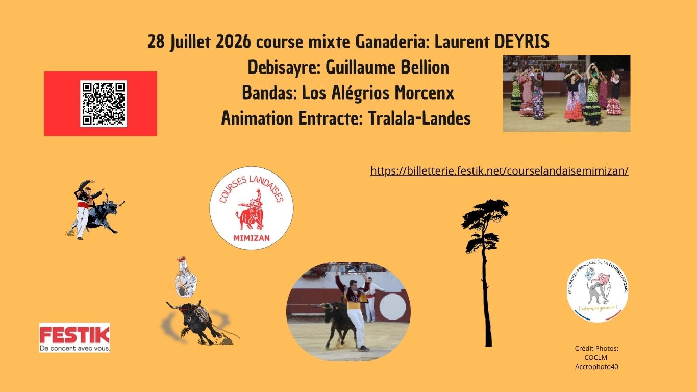 Course Landaise Mixte — visuel événement