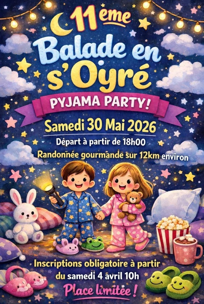 11ème Balade en s'Oyré — visuel événement
