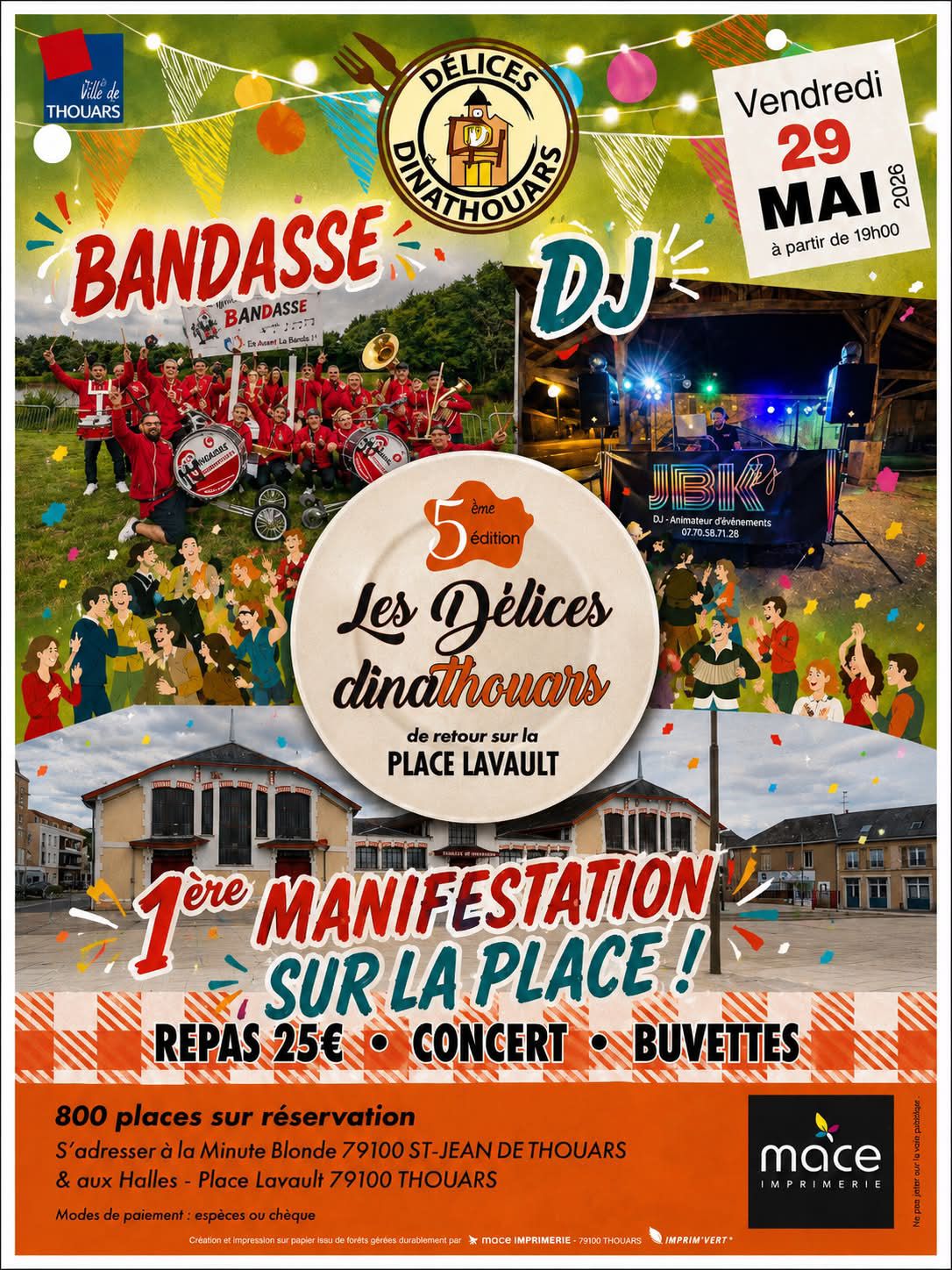 Les délices dina'Thouars