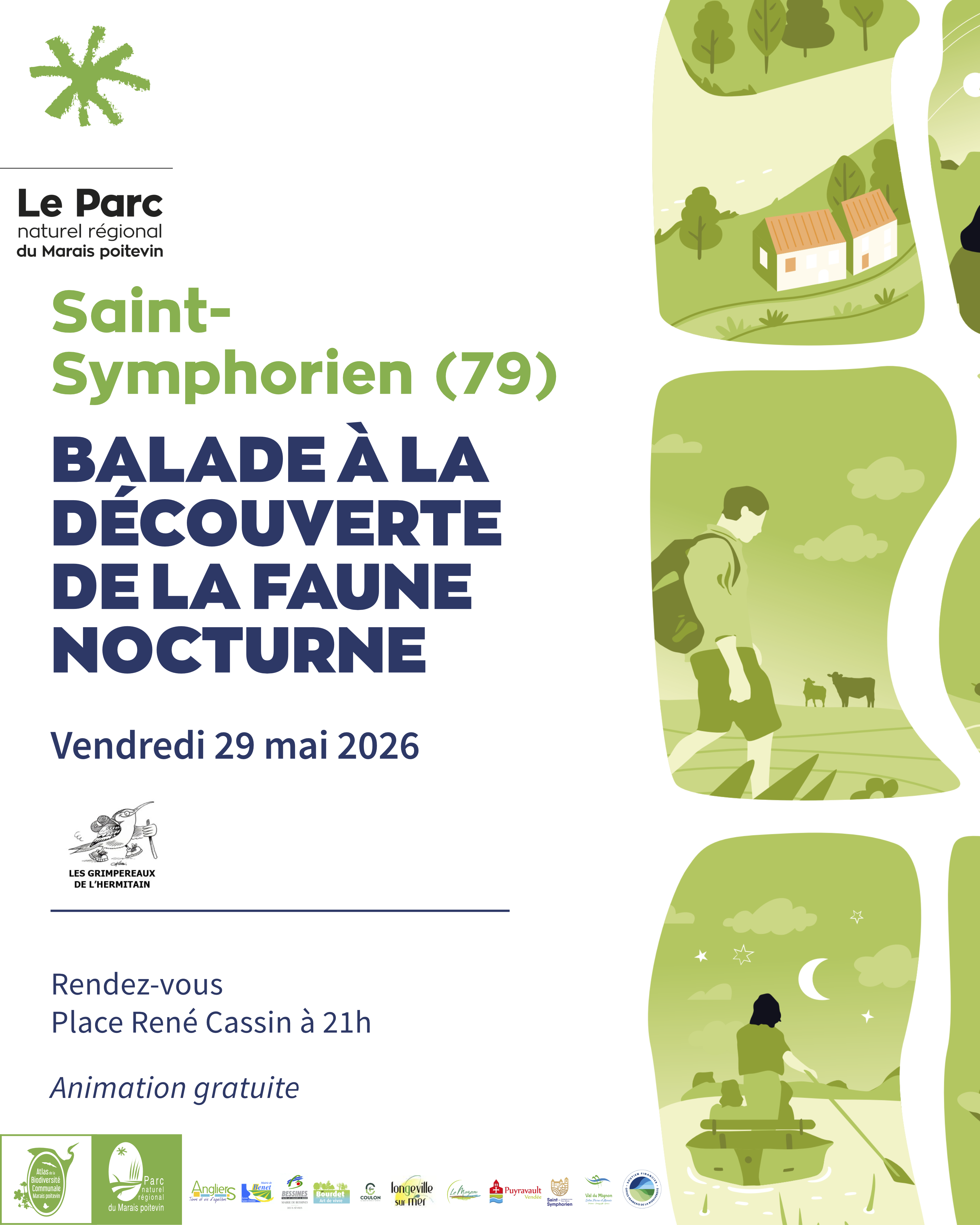 Balade à la découverte de la faune nocturne à Saint-Symphorien