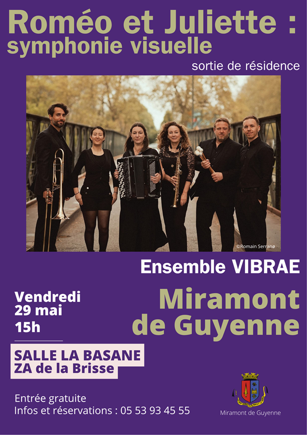 Théâtre - Roméo et Juliette "symphonie visuelle" — visuel événement