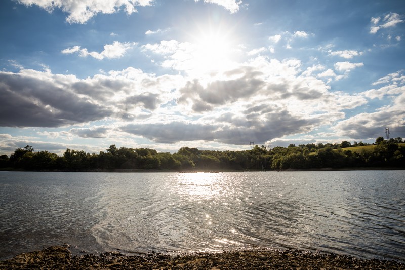 Barrage et lac de retenue de la Touche Poupard, Exireuil - photo 2