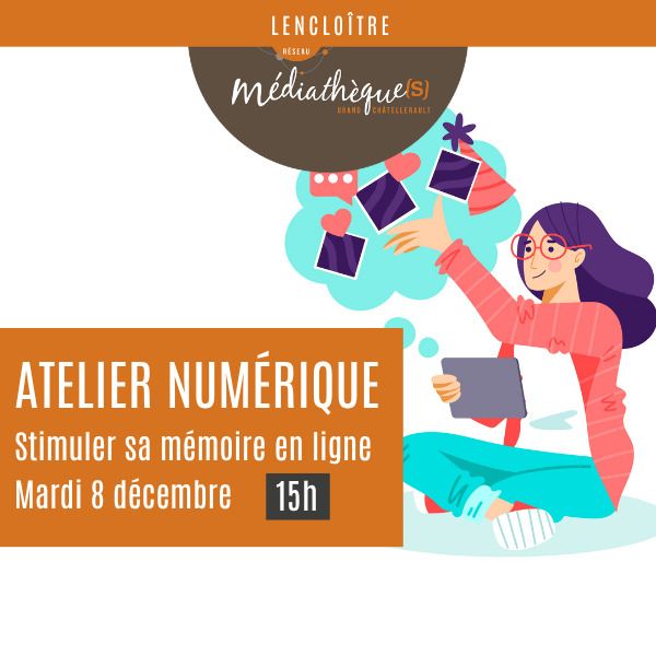 Atelier numérique : stimuler sa mémoire en ligne