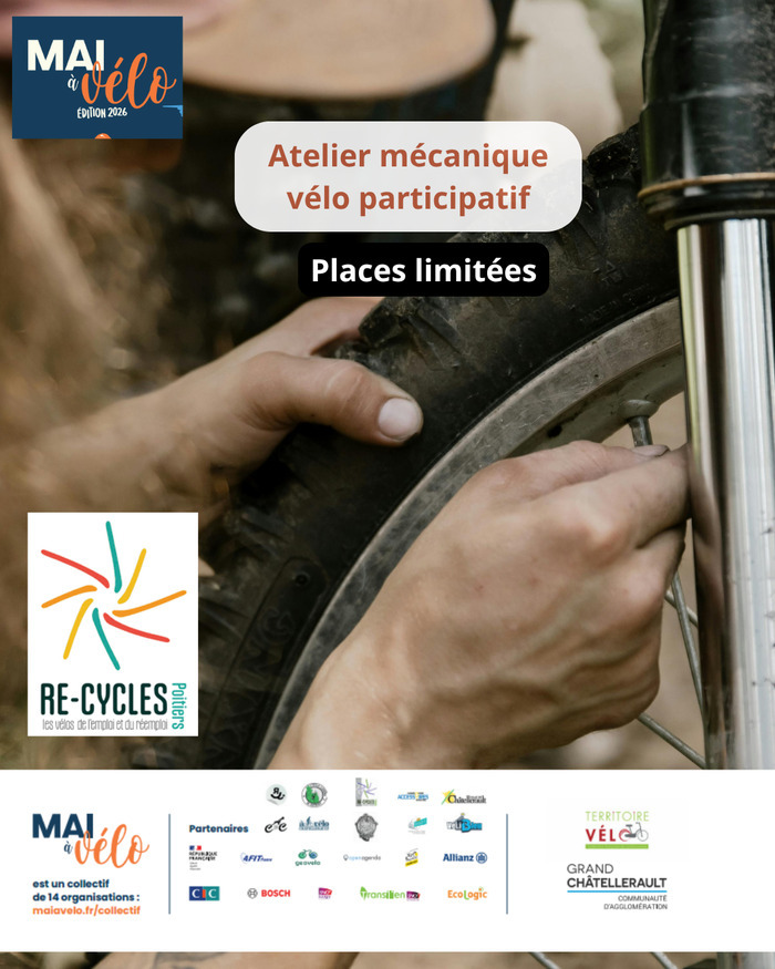 Atelier mécanique participatif — visuel événement