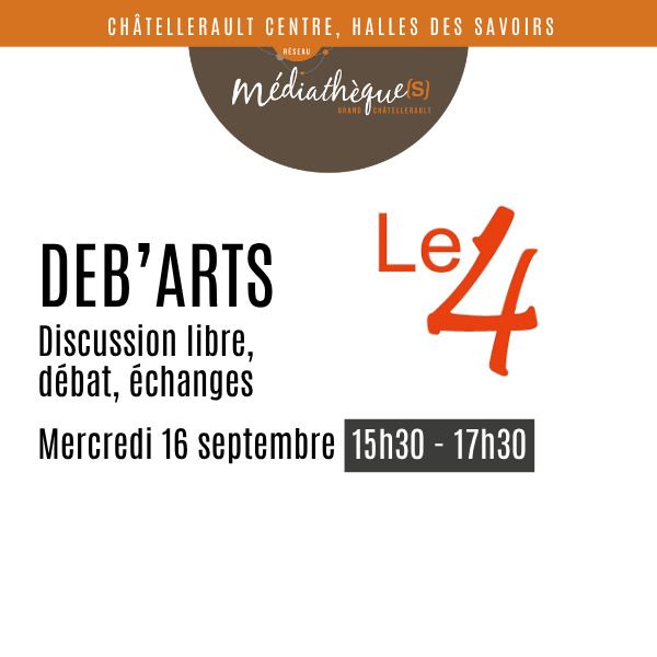 Permanence Le 4 Infos Jeunes : Déb'arts