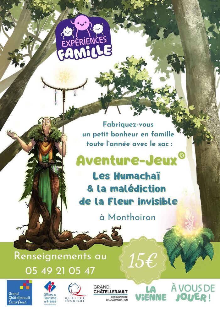Se lancer dans l’Aventure-jeux® de Monthoiron — visuel événement