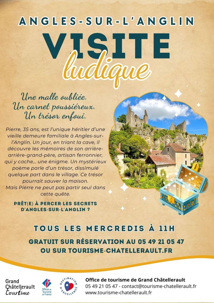 Visite Ludique d'Angles-sur-l'Anglin