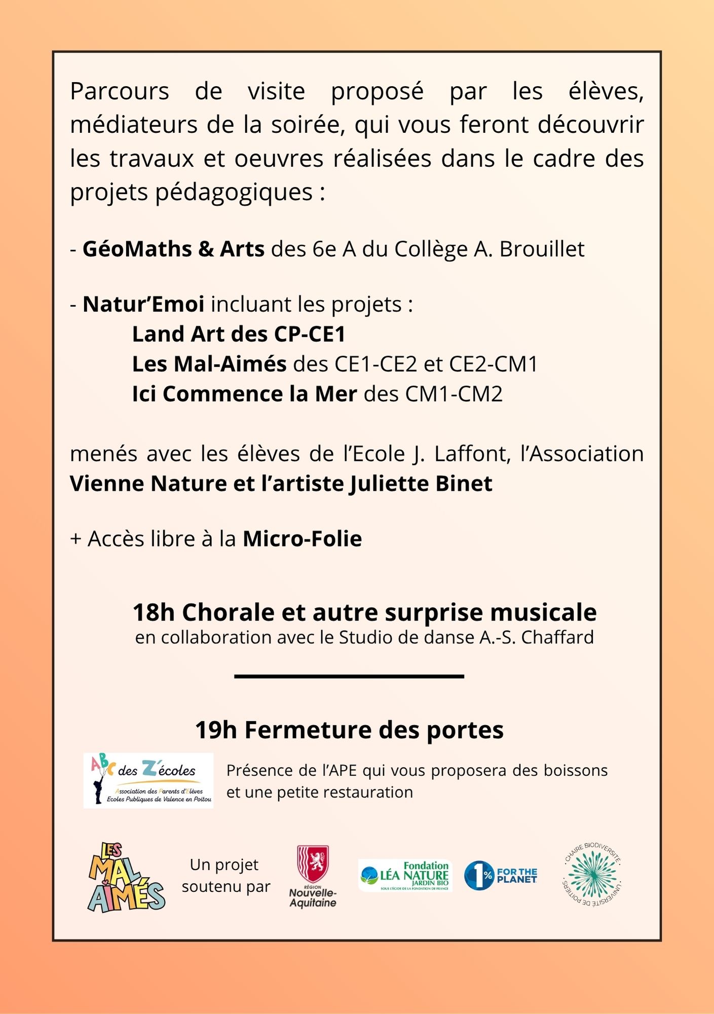 Nuit Européenne des Musées, Valence-en-Poitou