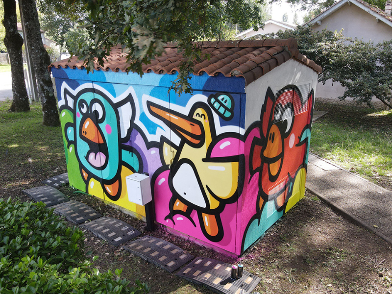 Sentier Street Art à Braud-et-Saint-Louis - photo 2