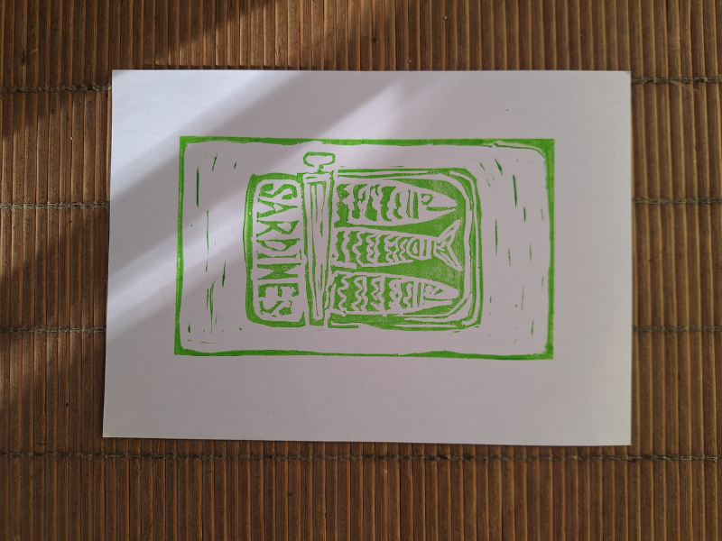 Atelier Linogravure à Terres d'Oiseaux, Braud-et-Saint-Louis - photo 7