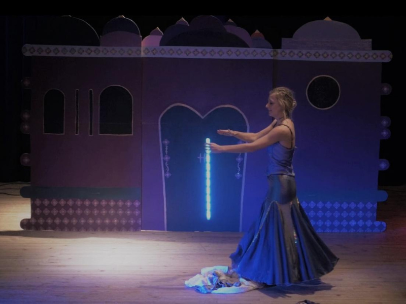 Spectacle d'Halloween à Terres d'Oiseaux, Braud-et-Saint-Louis